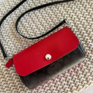 Reversible COACH cross body